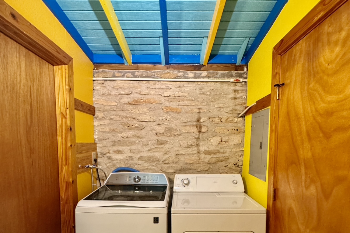 Bathroom laundry